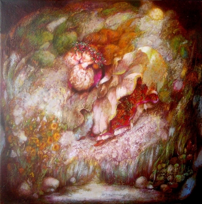 Мене забула радісна весна